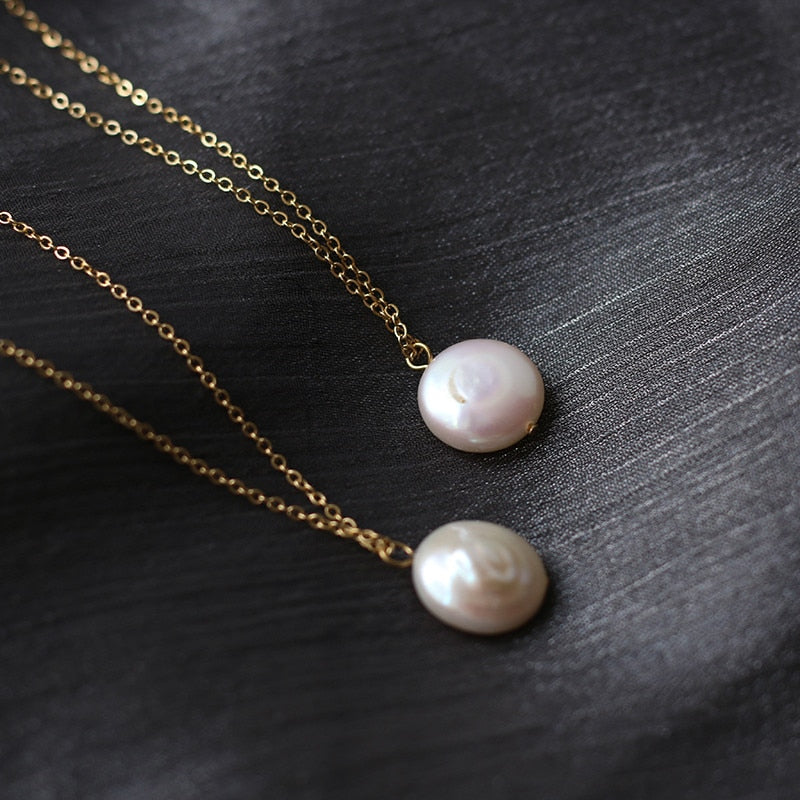 Natural Freshwater Pearls Pendant Necklace