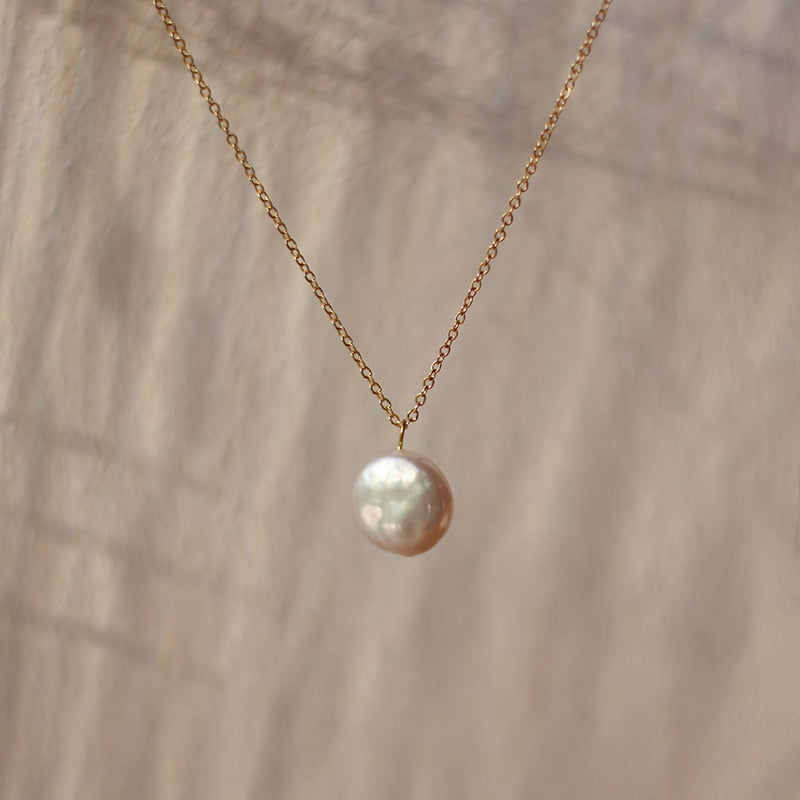 Natural Freshwater Pearls Pendant Necklace