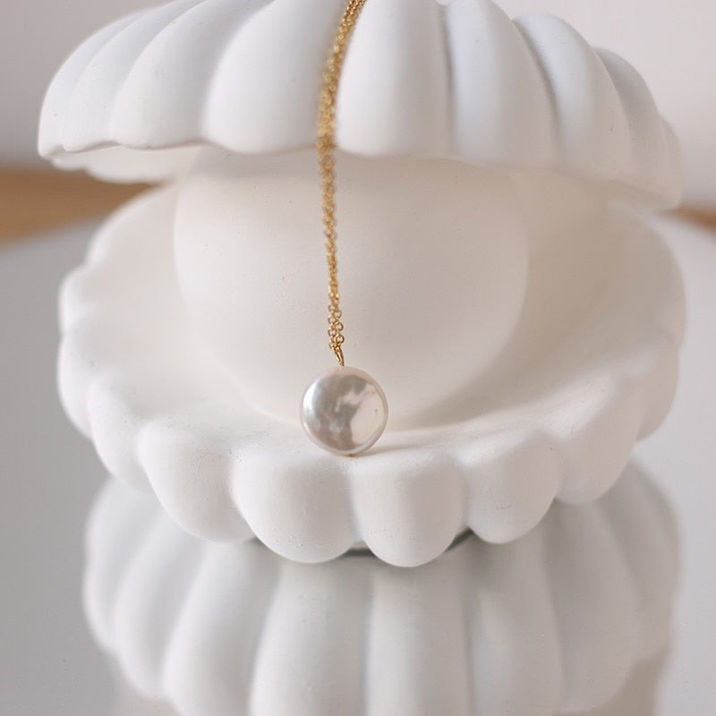 Natural Freshwater Pearls Pendant Necklace